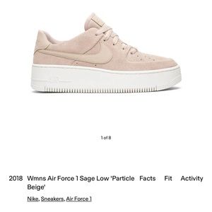 2018 Air Force 1 Sage Low 'Particle Beige'